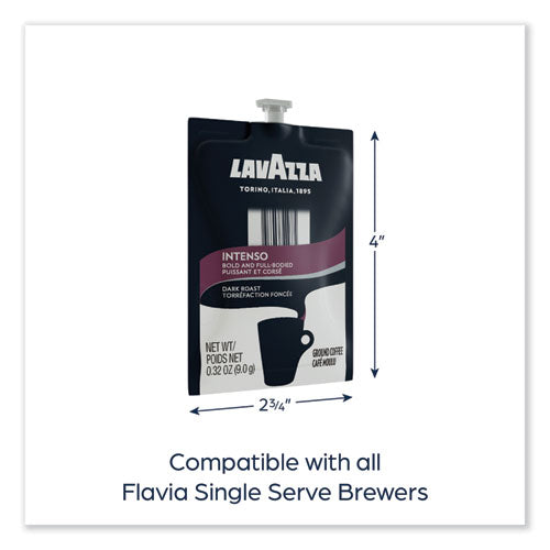 Flavia Coffee Freshpacks, Intenso Dark Roast, 0.32 Oz, 85/carton