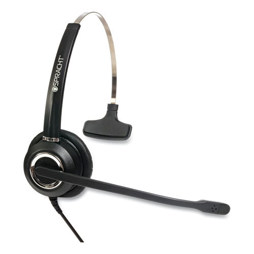 Zum Zumrj9m Monaural Over The Head Headset, Black