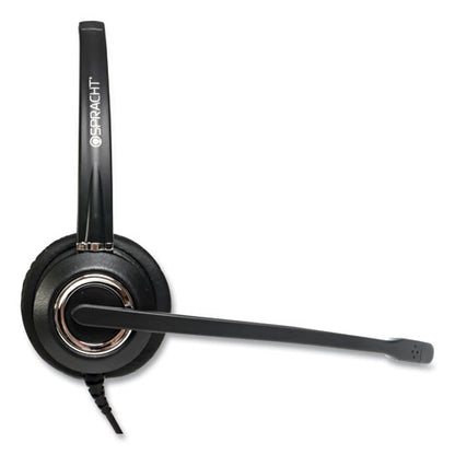 Zum Zumrj9m Monaural Over The Head Headset, Black