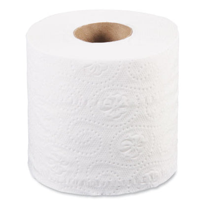 Bath Tissue, Septic Safe, Individually Wrapped Rolls, 2-ply, White, 400 Sheets/roll, 24 Rolls/carton