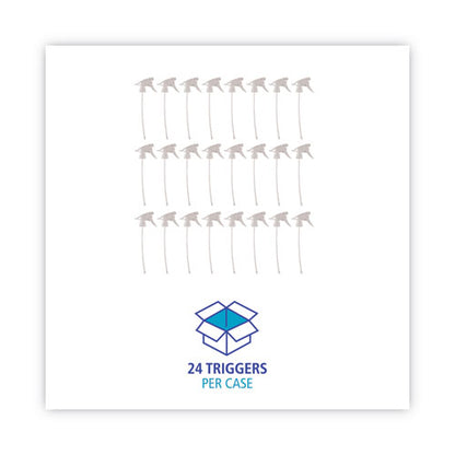 Trigger Sprayer 300es, 9.5" Tube, Fits Oz Bottles, White, 24/carton