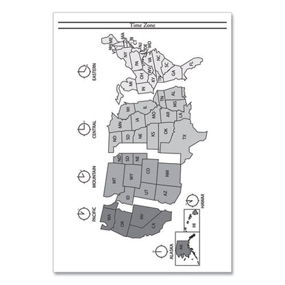 Recycled Weekly Appointment Book Ruled Without Appointment Times, 8.75 X 6.88, Black Cover, 12-month (jan To Dec): 2024