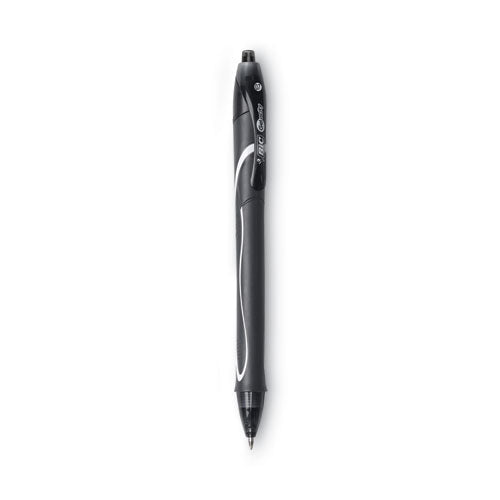 Gel-ocity Quick Dry Gel Pen, Retractable, Fine 0.7 Mm, Three Assorted Ink And Barrel Colors, Dozen