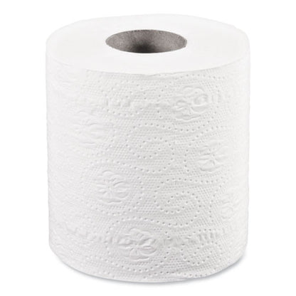 Bath Tissue, Septic Safe, Individually Wrapped Rolls, 2-ply, White, 500 Sheets/roll, 48 Rolls/carton