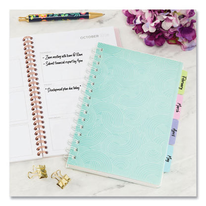 Ultra Tabs Repositionable Tabs, Margin Tabs: 2.5" X 1", 1/5-cut, Assorted Pastel Colors, 48/pack