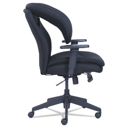 Cosset Ergonomic Task Chair, Supports Up To 275 Lb, 19.5" To 22.5" Seat Height, Black