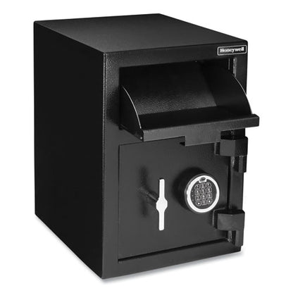 Steel Depository Safe With Digital Lock, 14 X 15.2 X 20.2, 1.06 Cu Ft, Black