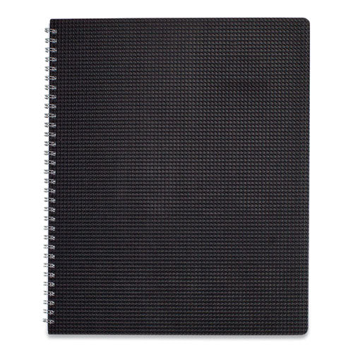 Duraflex Weekly Planner, 11 X 8.5, Black Cover, 12-month (jan To Dec): 2024