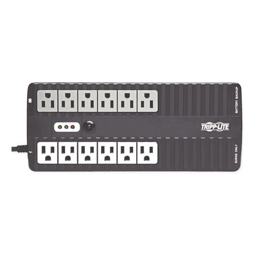 Internet Office Ultra-compact Desktop Standby Ups, 12 Outlets, 750 Va, 420 J