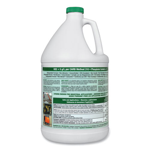 Industrial Cleaner And Degreaser, Concentrated, 1 Gal Bottle