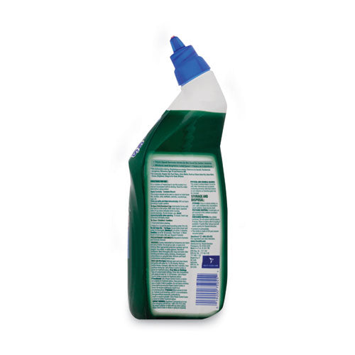 Disinfectant Toilet Bowl Cleaner With Bleach, 24 Oz, 9/carton