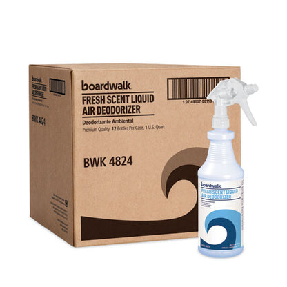 Fresh Scent Air Freshener, 32 Oz Spray Bottle, 12/carton