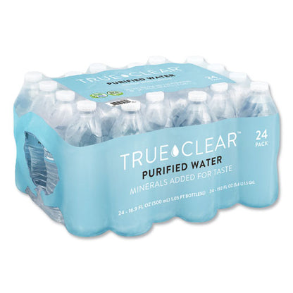 Purified Bottled Water, 16.9 Oz Bottle, 24 Bottles/carton
