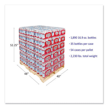 Alpine Spring Water, 16.9 Oz Bottle, 35/carton, 54 Cartons/pallet