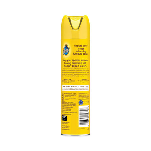 Furniture Polish, Lemon, 9.7 Oz Aerosol Spray, 6/carton