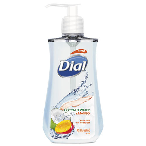 Liquid Hand Soap, Coconut Water And Mango, 7.5 Oz Pump Bottle, 12/carton