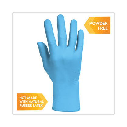 G10 Comfort Plus Blue Nitrile Gloves, Light Blue, Medium, 1,000/carton