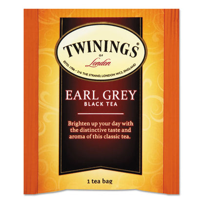 Tea Bags, Earl Grey, 1.76 Oz, 25/box