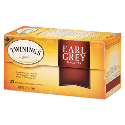 Tea Bags, Earl Grey, 1.76 Oz, 25/box