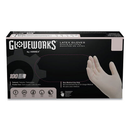 Latex Disposable Gloves, Powder-free, 4 Mil, Small, Ivory, 100 Gloves/box, 10 Boxes/carton