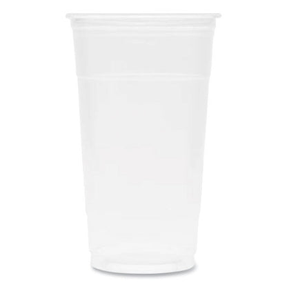 Pet Plastic Cups, 32 Oz, Clear, 300/carton