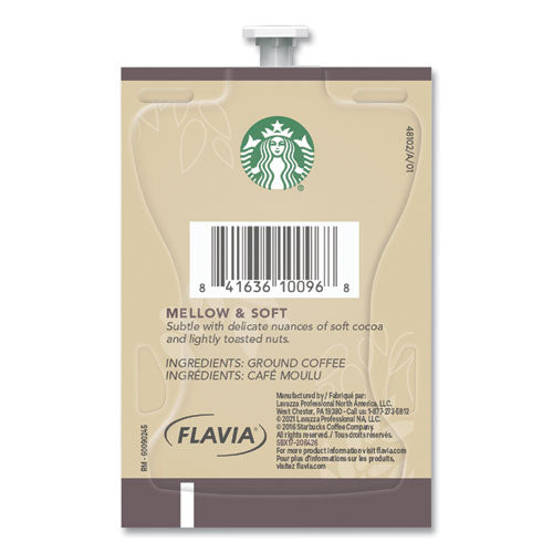 Starbucks Veranda Blend Coffee Freshpack, Veranda Blend, 0.32 Oz Pouch, 76/carton