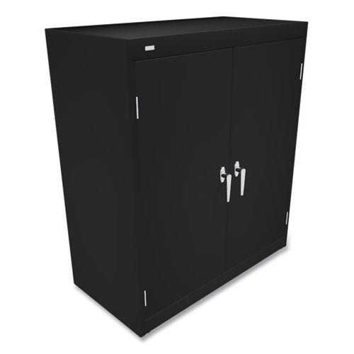 Assembled Storage Cabinet, 36w X 18d X 42h, Black