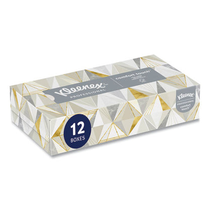 White Facial Tissue For Business, 2-ply, 125 Sheets/box, 12 Boxes/carton