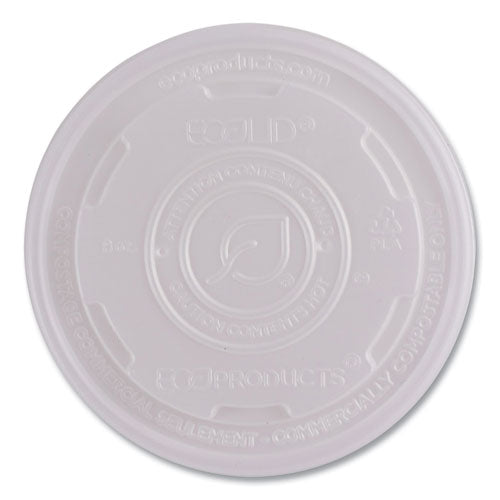 World Art Pla-laminated Soup Container Lids, Fits 8 Oz Sizes, Translucent, Plastic, 50/pack, 20 Packs/carton