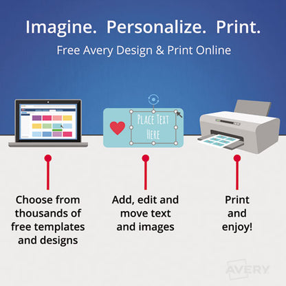 Removable Multi-use Labels, Inkjet/laser Printers, 1.5 X 4, White, 3/sheet, 50 Sheets/pack, (5452)