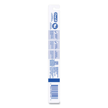 Indicator Contour Clean Soft Toothbrush, Blue