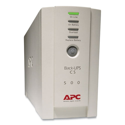 Bk500 Back-ups Cs Battery Backup System, 6 Outlets, 500 Va, 480 J