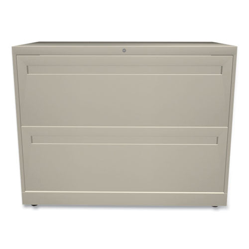 Brigade 700 Series Lateral File, 2 Legal/letter-size File Drawers, Putty, 36" X 18" X 28"