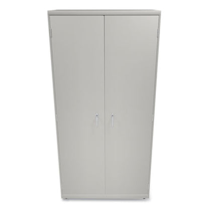 Assembled Storage Cabinet, 36w X 24.25d X 71.75h, Light Gray