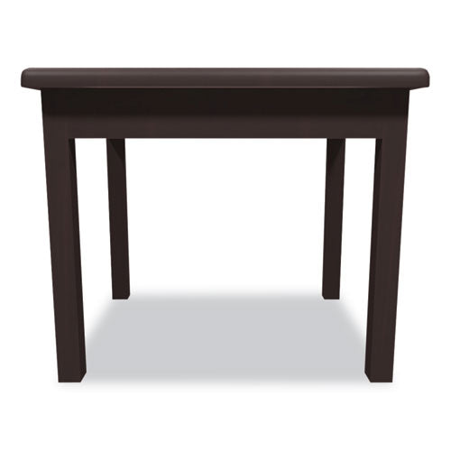 Laminate Occasional Table, Rectangular, 24w X 20d X 20h, Mahogany