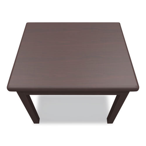 Laminate Occasional Table, Rectangular, 24w X 20d X 20h, Mahogany