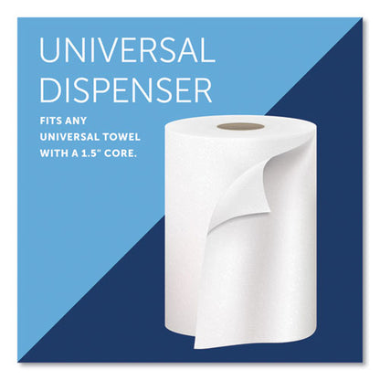 Omni Roll Towel Dispenser, 10.5 X 10 X 10, Smoke/gray