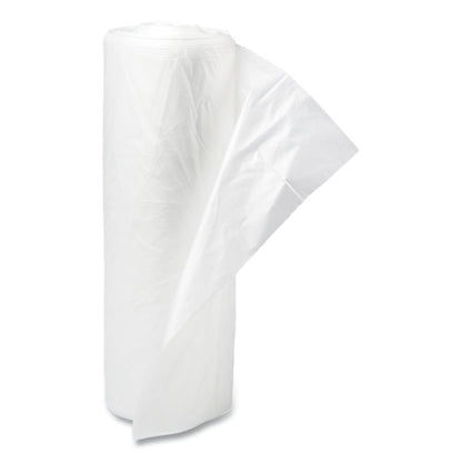 High-density Commercial Can Liners, 30 Gal, 16 Mic, 30" X 37", Clear, 25 Bags/roll, 20 Interleaved Rolls/carton