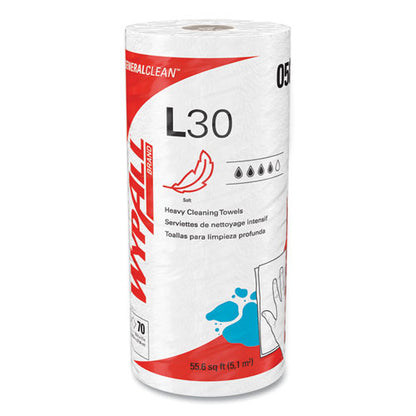 L30 Towels, 11 X 10.4, White, 70 Sheets/roll