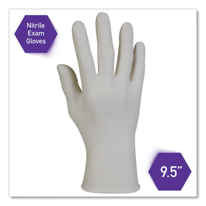 Sterling Nitrile Exam Gloves, Powder-free, Gray, 242 Mm Length, X-large, 170/box