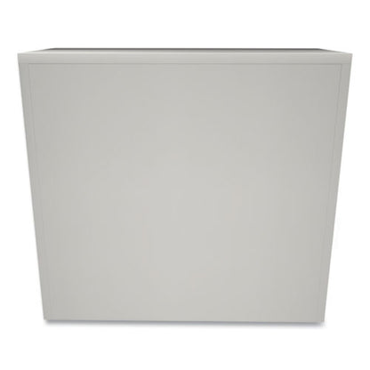 Brigade 600 Series Lateral File, 3 Legal/letter-size File Drawers, Light Gray, 42" X 18" X 39.13"