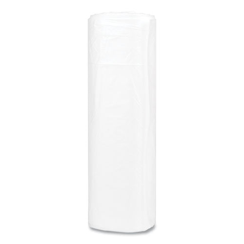 High-density Commercial Can Liners, 45 Gal, 16 Mic, 40" X 48", Clear, 25 Bags/roll, 10 Interleaved Rolls/carton