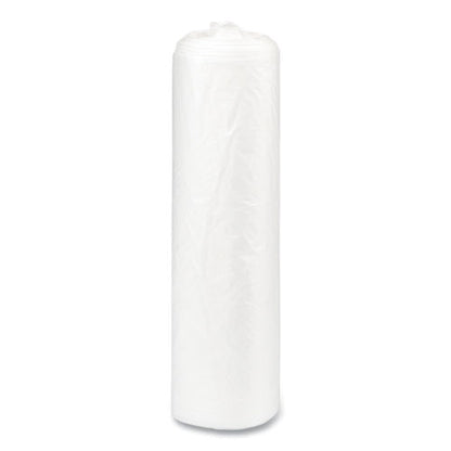 High-density Commercial Can Liners, 30 Gal, 8 Mic, 30" X 37", Clear, 25 Bags/roll, 20 Interleaved Rolls/carton