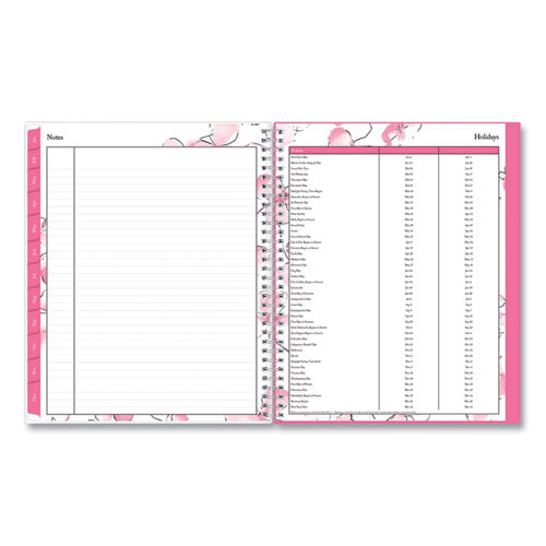 Breast Cancer Awareness Create-your-own Cover Weekly/monthly Planner, Orchid Artwork, 11 X 8.5, 12-month (jan-dec): 2024