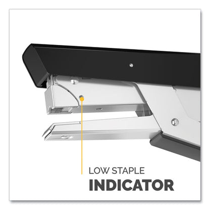 Lx890™ Handheld Plier Stapler, 40-sheet Capacity, 0.25"; 0.31" Staples, Black/white