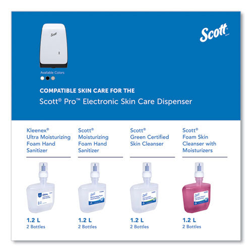 Electronic Skin Care Dispenser, 1,200 Ml, 7.3 X 4 X 11.7, White