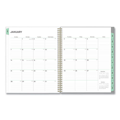 Sophie Frosted Weekly/monthly Planner, Sophie Floral Artwork, 11 X 8.5, Multicolor Cover, 12-month (jan To Dec): 2024