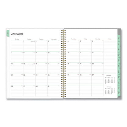 Sophie Frosted Weekly/monthly Planner, Sophie Floral Artwork, 11 X 8.5, Multicolor Cover, 12-month (jan To Dec): 2024