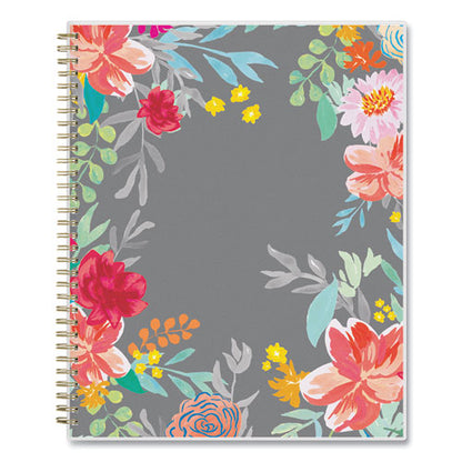 Sophie Frosted Weekly/monthly Planner, Sophie Floral Artwork, 11 X 8.5, Multicolor Cover, 12-month (jan To Dec): 2024