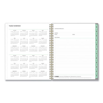 Sophie Frosted Weekly/monthly Planner, Sophie Floral Artwork, 11 X 8.5, Multicolor Cover, 12-month (jan To Dec): 2024